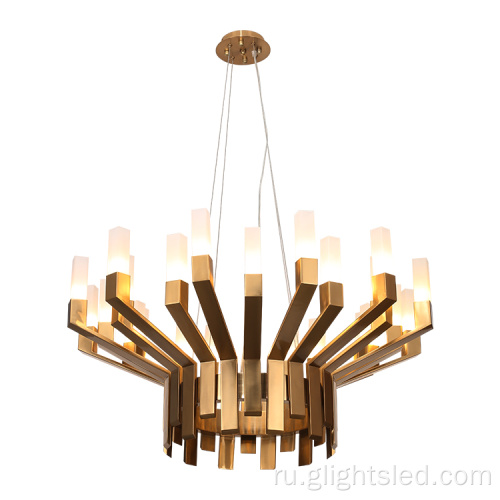 Внутренняя гостиная Led Chandelier Pendant Light